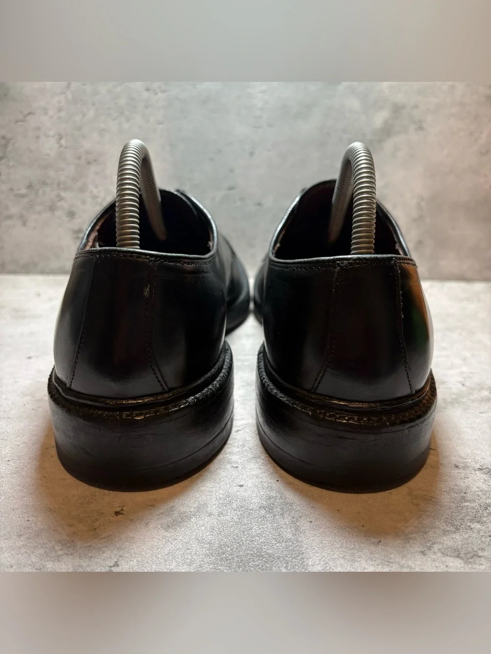 Allen Edmonds Walton Split Toe Mens Dress Shoes Oxfords Black Leather 8.5 D